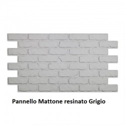 Pannello Mattone resinato Grigio