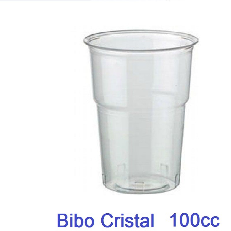 Bicchiere 100cc Cristal Bibo