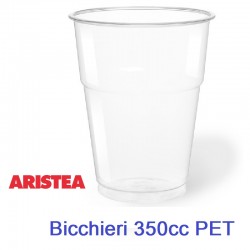 Bicchiere 350cc PET Aristea